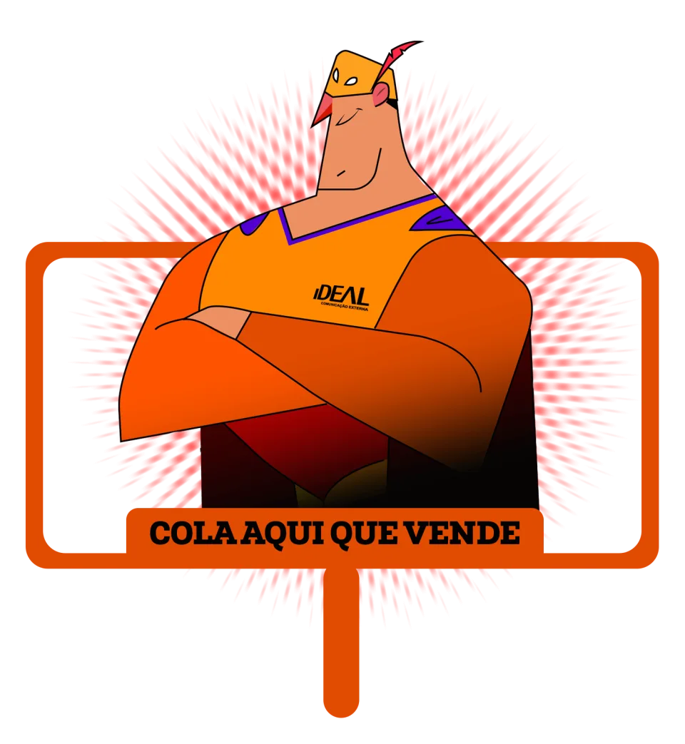 Super Ideal, o mascote da Ideal OOH